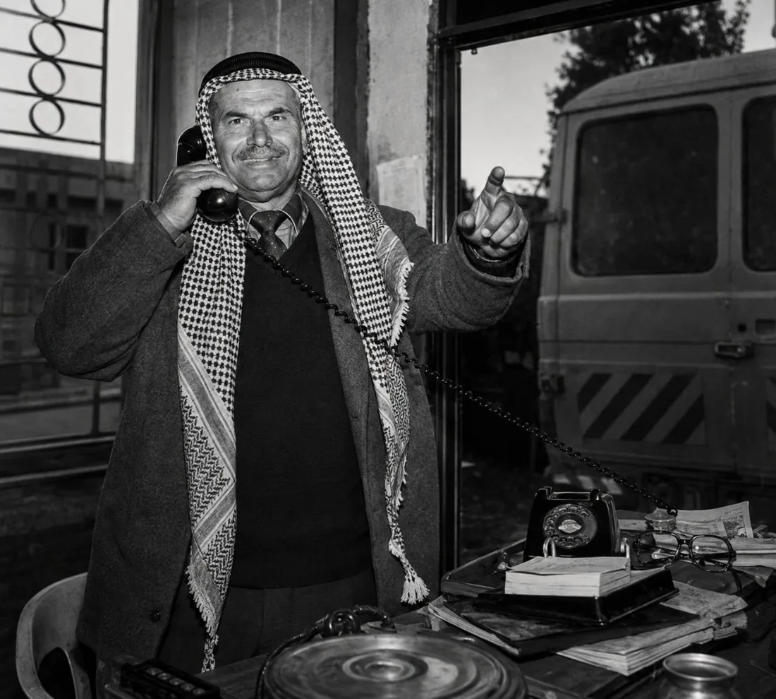 Founder Mohammad Abu Ein in the original workshop